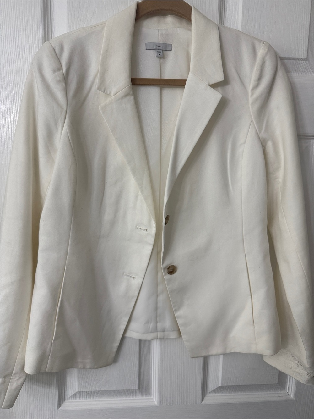 White blazer. Like new